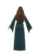 Medieval Maid Costume Adult Green