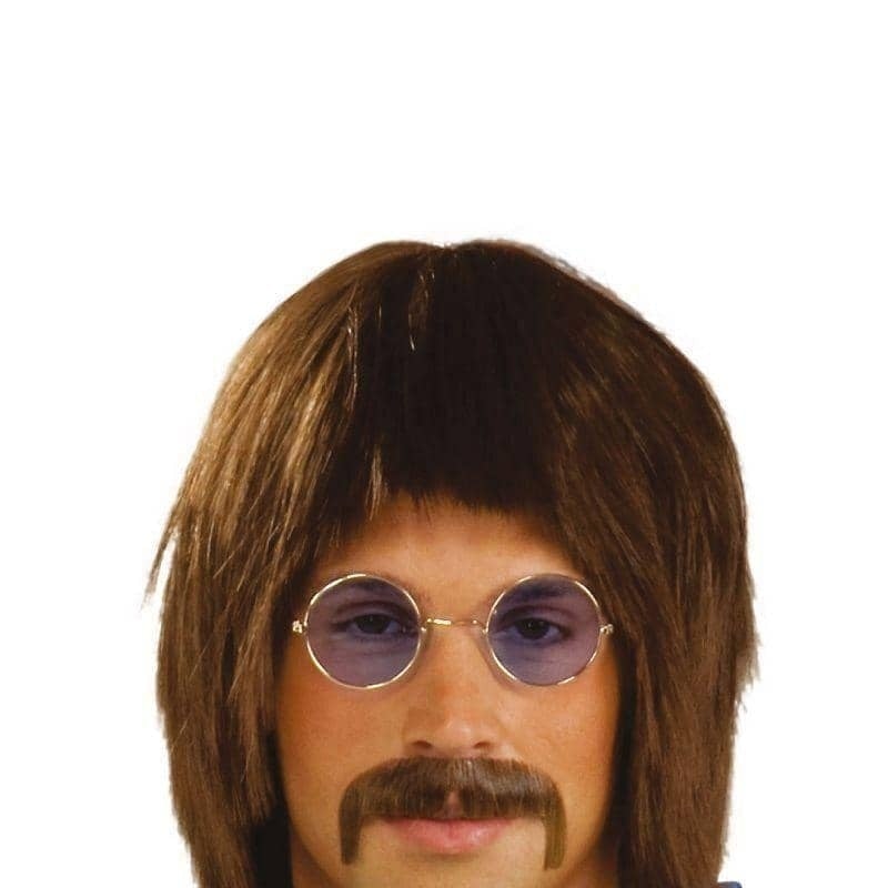 Mens 60s Singer Wigs Male Halloween Costume