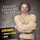 Mens Straight Jacket & Hannibal Mask Adult Costume Male Halloween_2
