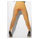 Opaque Footless Tights Adult Neon Orang_2