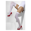Opaque Hold Ups Adult White_2