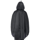 Penguin Party Poncho Adult Black White_3