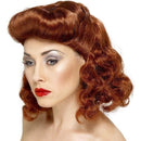Pin Up Girl Wig Adult Auburn_1 sm-42223