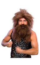 Pre Historic Caveman Beard & Wig_1 rub-50821NS