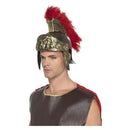 Roman Spartan Helmet Adult Gold Red_2