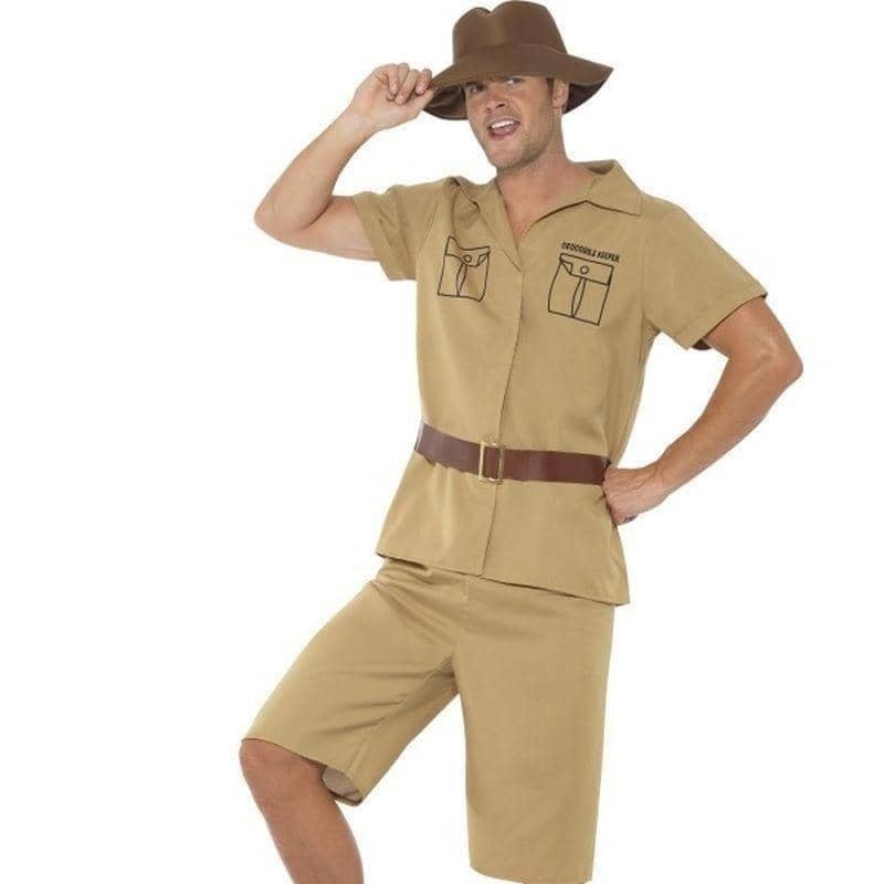 Safari Man Costume Adult Tan Safari Man Costume Adult Tan