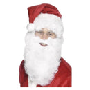 Santa Beard Adult White_2
