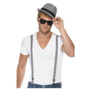 Ska Two Tone Instant Kit Adult Black White_2