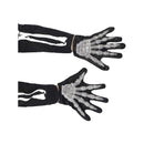 Skeleton Gloves Child Kids Black_2