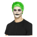 Slick Trickster Wig Adult Green_2