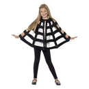 Spider Cape Kids Black_2
