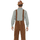 Traditional Deluxe Hanz Bavarian Costume Adult Green_2 sm-45266L