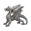 Swordwing Silver Dragon Sword Blade Figurine Small 20.5cm