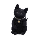 Metallicat Black Cat Throwing Rock Hand Sign 16.5cm