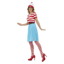 Wheres Wally? Wenda Costume Adult Red White_3 sm-50281S