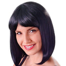 Womens Cheerleader Wig Black Best Wigs Female Halloween Costume_1 BW176