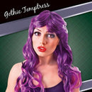 Womens Cheryl Wig Purple Wigs Female Halloween Costume_2
