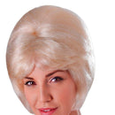 Womens High Beehive Wig Blonde Wigs Female Halloween Costume_1 BW126