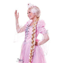 Womens Long Braided Wig Blonde Wigs Female Halloween Costume_3