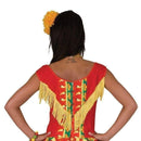 Womens Mexican Lady Dress Adult Costume Female Uk Size 12 14 Halloween_2