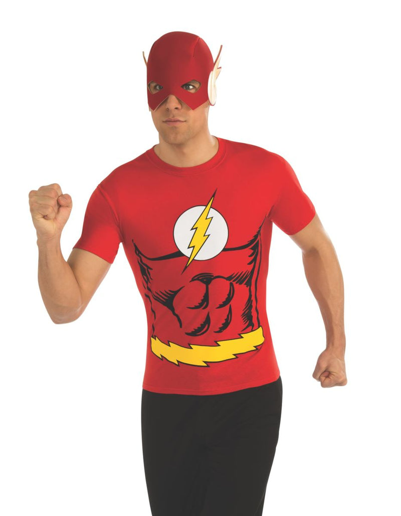 The Flash Costume Top Male