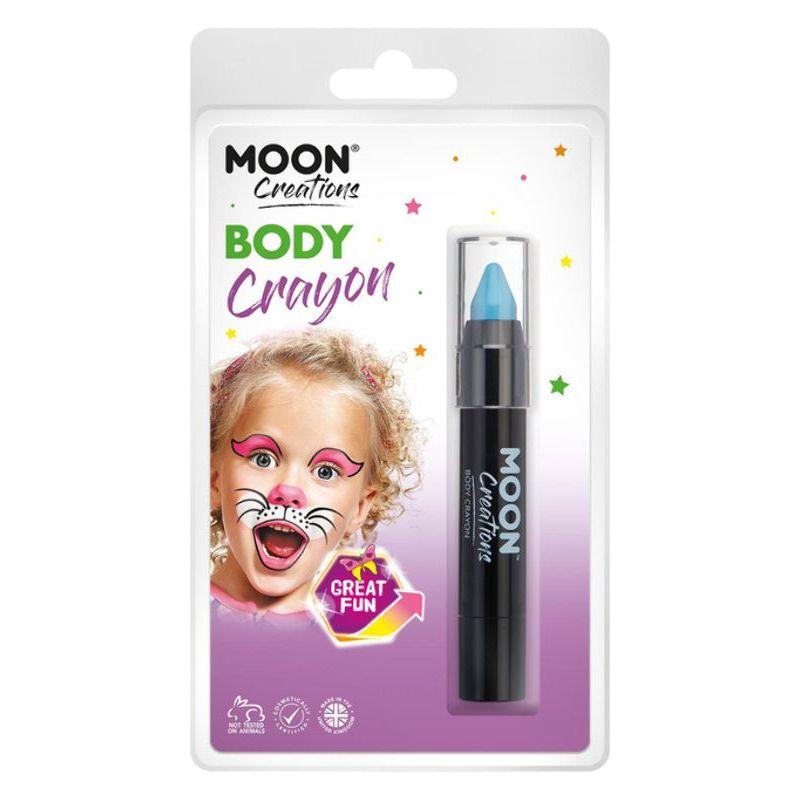 Moon Creations Body Crayons Light Blue Smiffys Ghostbusters Classic 1984 Licensed Fancy Dress 20594