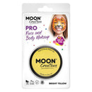 Moon Creations Pro Face Paint Cake Pot Yellow Smiffys Moon Creations 22007