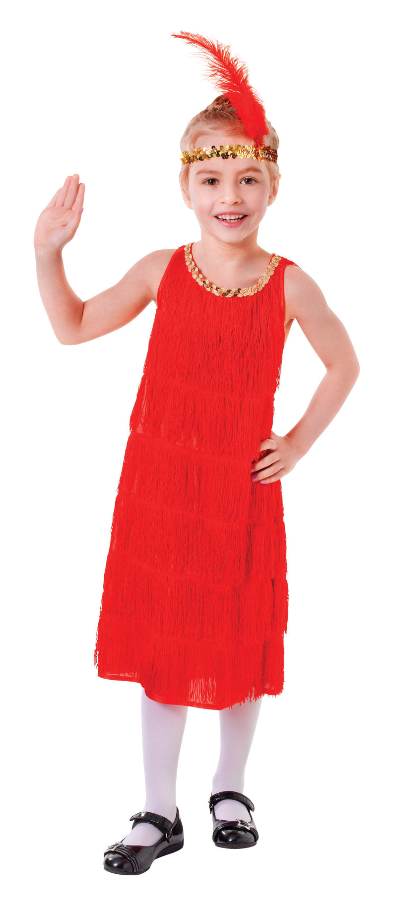Flapper Dress Red S Childrens Costumes Female To Fit Child Of Height 110cm 122cm Girls Bristol Novelty Childrens Costumes 2218