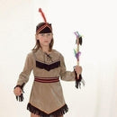 Girls Indian Girl Deluxe Medium Childrens Costumes Female Medium 7 9 Years Bristol Novelty Girls Costumes 5648
