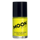 Moon Glow Glow in the Dark Nail Polish Yellow Smiffys Moon Creations 22029