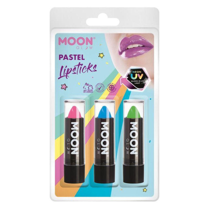 Moon Glow Pastel Neon UV Lipstick Smiffys Moon Creations 20326