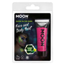 Moon Glow Glow in the Dark Face Paint Pink Smiffys He-Man Licensed Fancy Dress 21444