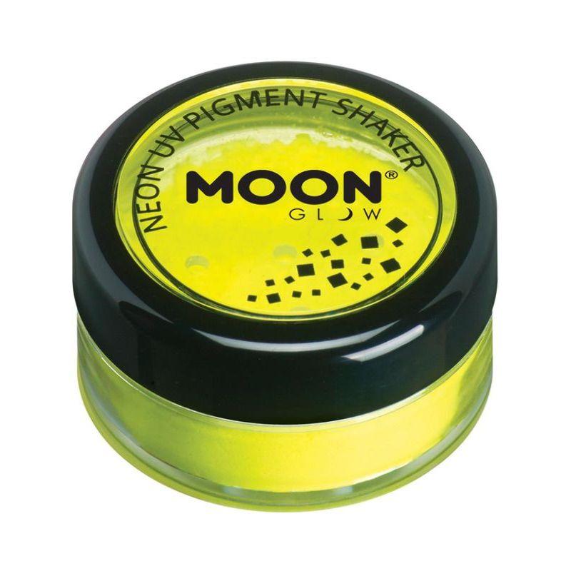 Moon Glow Intense Neon UV Pigment Shakers Yellow Smiffys Moon Creations 22056