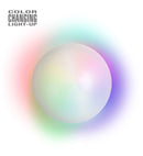 Color Changing Light-Up Crystal Ball 12,5 Cm 