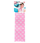 The 50S Fashion Satin Sash Pink With White Dots