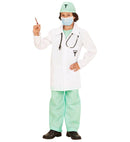 Doctor  Shirt, Pants, Lab Coat, Hat, Face Mask, Stethoscope 