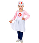 Nurse  Apron, Headpiece  Child Size 113 Cm - 3-5 Years
