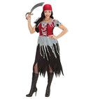 Pirate Girl  Dress, Bandana 