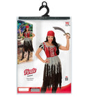 Pirate Girl  Dress, Bandana 