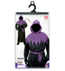 Phantom  Hooded Robe With Invisible Face Mask, Belt 