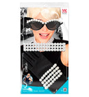 Tiffany  Glasses, Gloves, Choker, Bracelet 