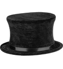 Collapsible Top Hat Velvet 14 Cm