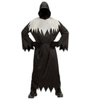 Ghoul  Hooded Robe With Invisible Face Mask, Belt 