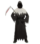 Ghoul  Hooded Robe With Invisible Face Mask, Belt 