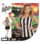 Referee  Top, Skirt, Whistle 
