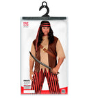 Pirate  Shirt With Vest And Belt, Pants, Head Scarf 