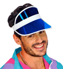 80S Blue Sun Visor