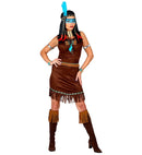 Native Indian  Dress, Belt, Headband With Feather 