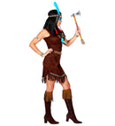 Native Indian  Dress, Belt, Headband With Feather 
