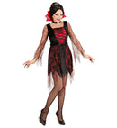 Spiderweb Vampiria  Dress, Collar With Gem 